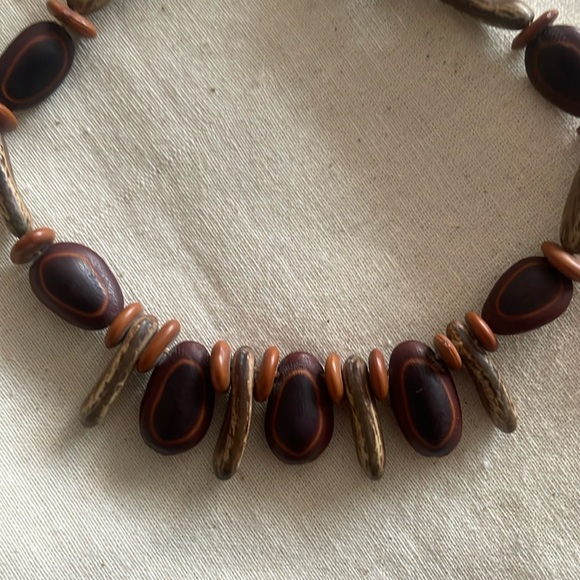 HANDMADE Seed Bead Set Chocker and bracelet - Picture 6 of 14